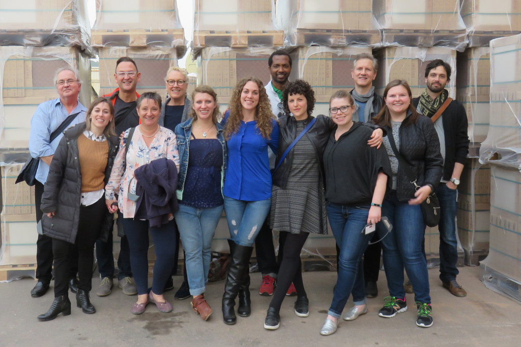 Members of the Tile of Spain 2017 Passport to Creativity Tour
