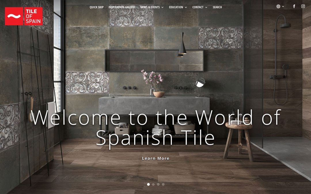 Tile of Spain Announces the Launch of New Website for the U.S.