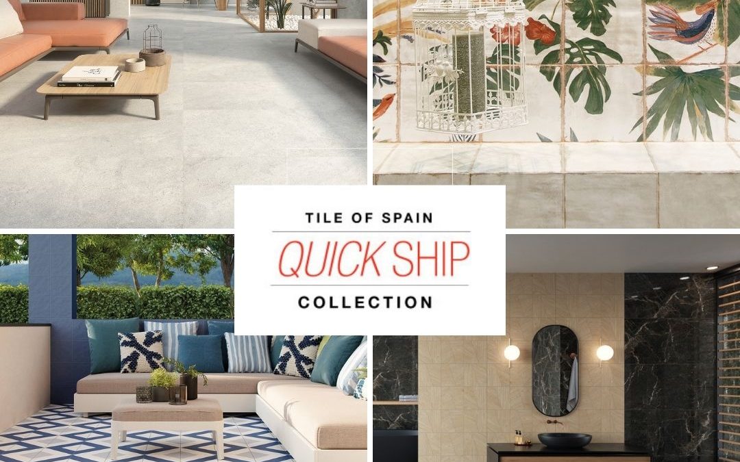 Tile of Spain Celebrates a Decade of Ceramic Innovation with the Debut of its 2022 Quick Ship Collection for the U.S. Market